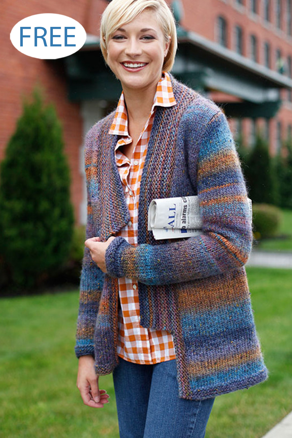 Free Women's Kitsap Cardigan Knitting Pattern 