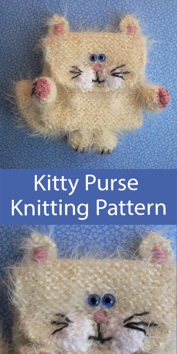 Kitty Purse Knitting Pattern