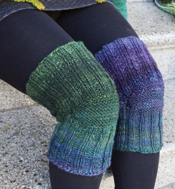 Free Knitting Pattern for Knee Warmer