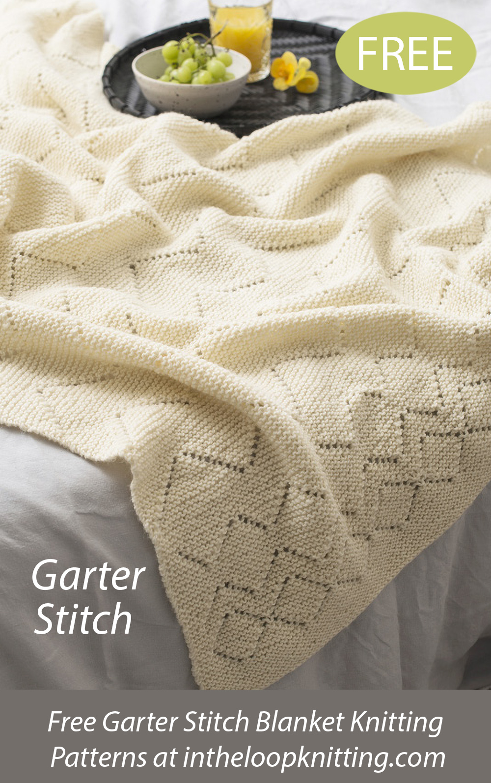 Free Zigzag Eyelet Blanket Knitting Pattern