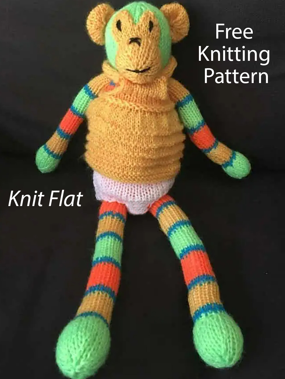 Free Wizard Owl Knitting Pattern Knit Flat