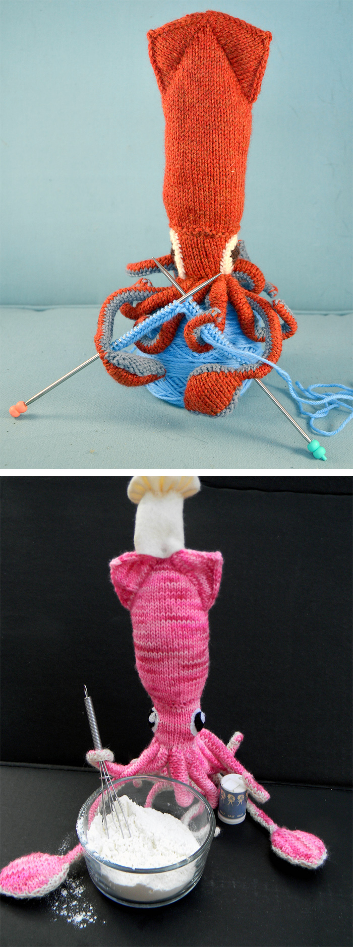 Knitting Pattern for Kraken Amigurumi