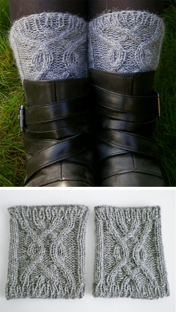 knit boot cuffs