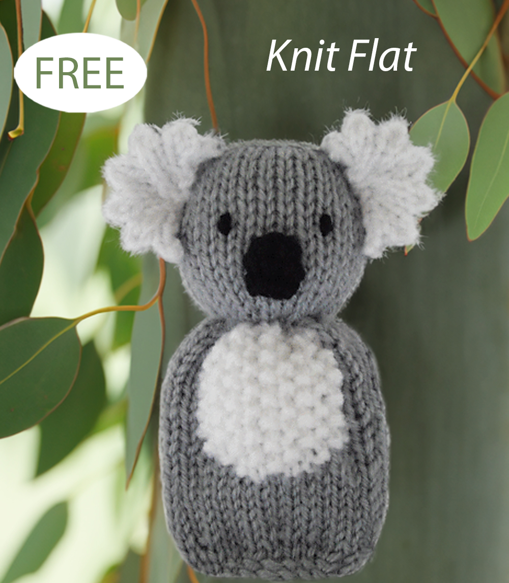 Free knitting pattern for Koala Baby Sweater