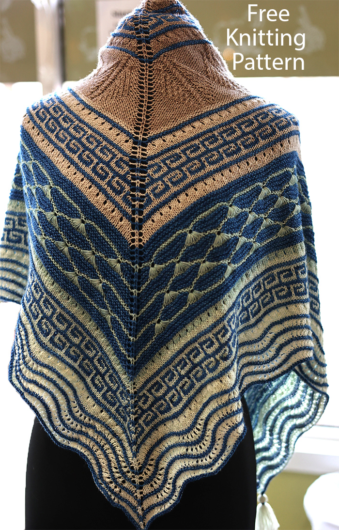 Free Knitting Pattern Kokomo Shawl