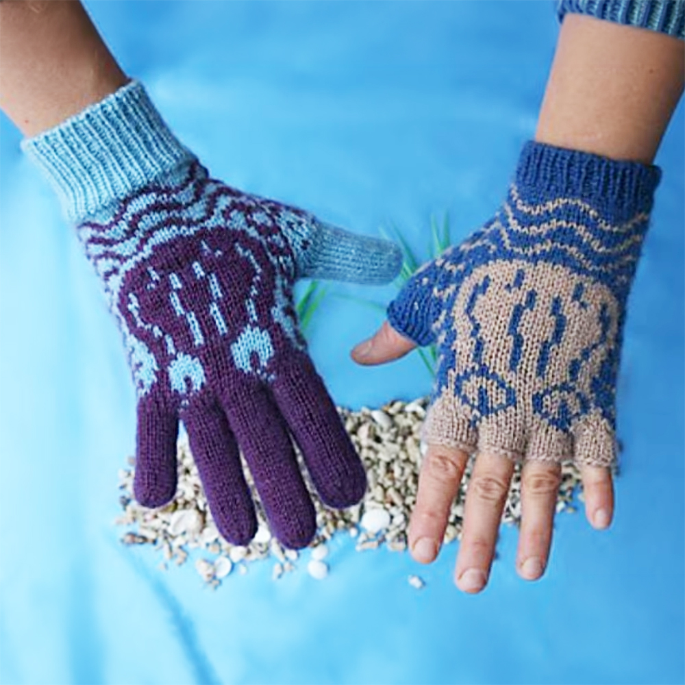 Knitting Patterns for Octopus Kraken Knuckles