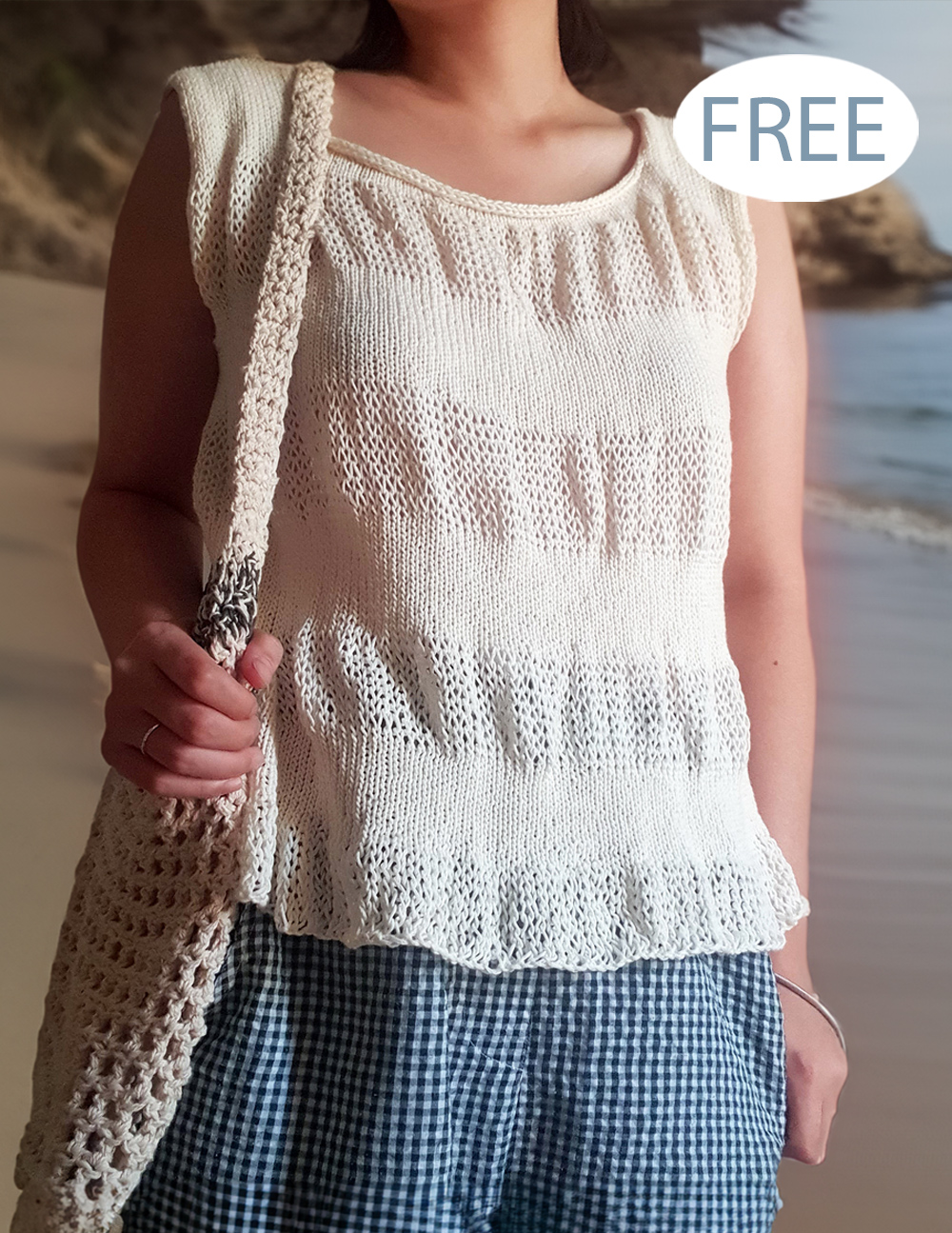 Free Knitting Pattern La Brisa Top