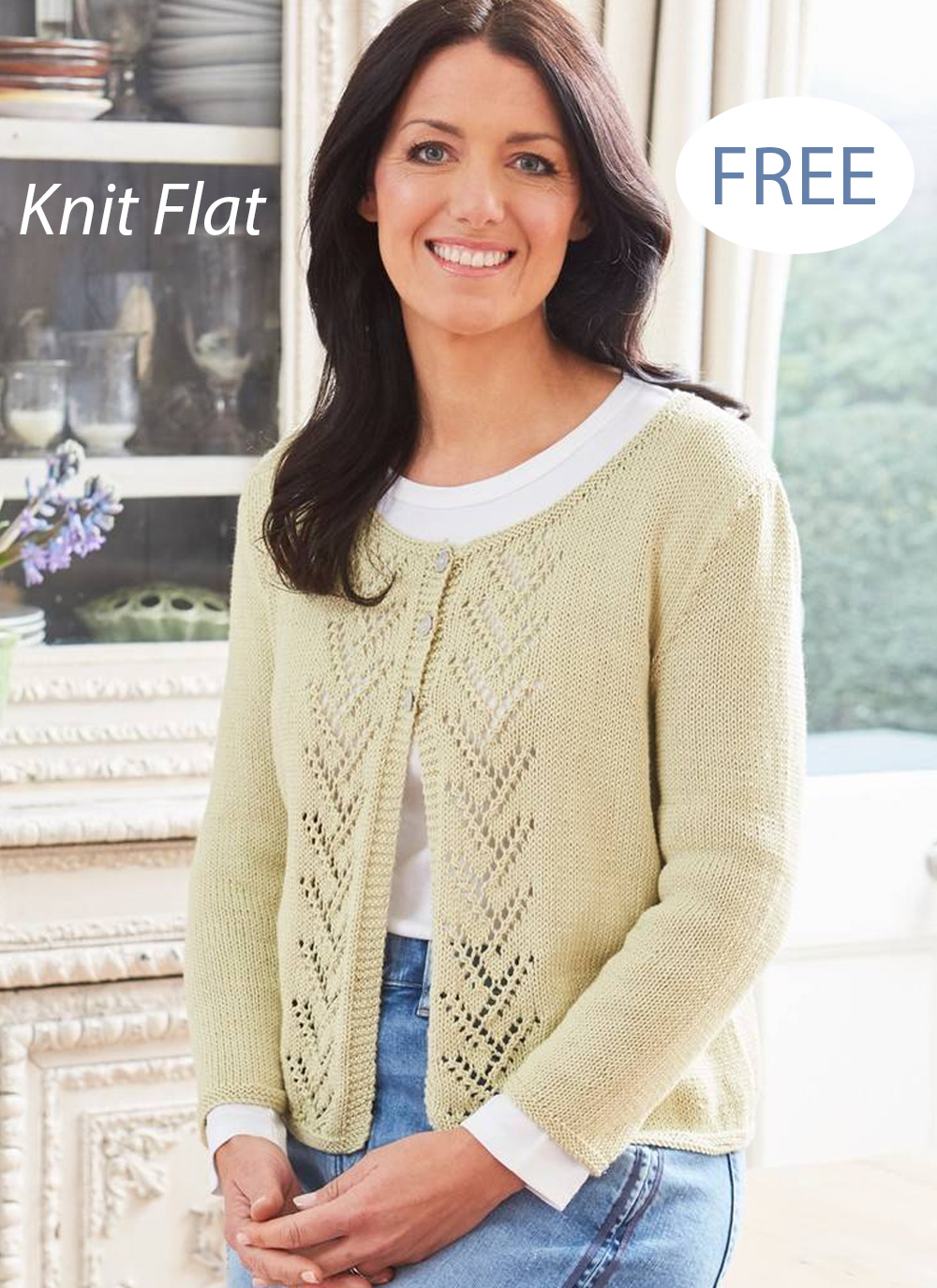 Lace Cardigan Knitting Pattern