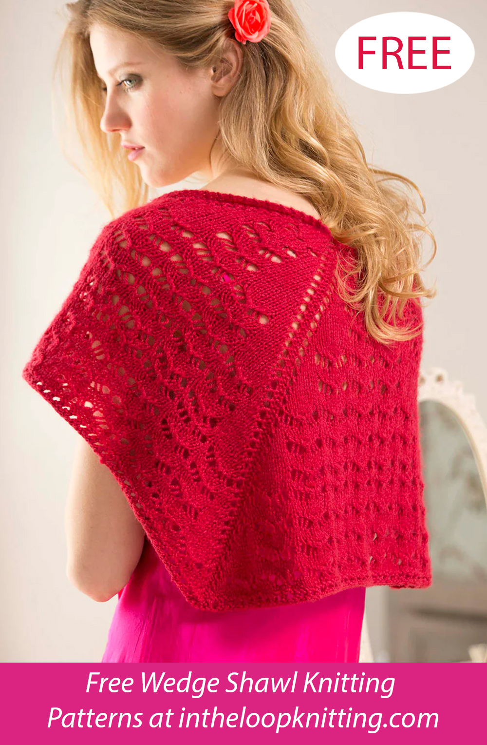 Free Lace Eyelet Shawl Knitting Pattern