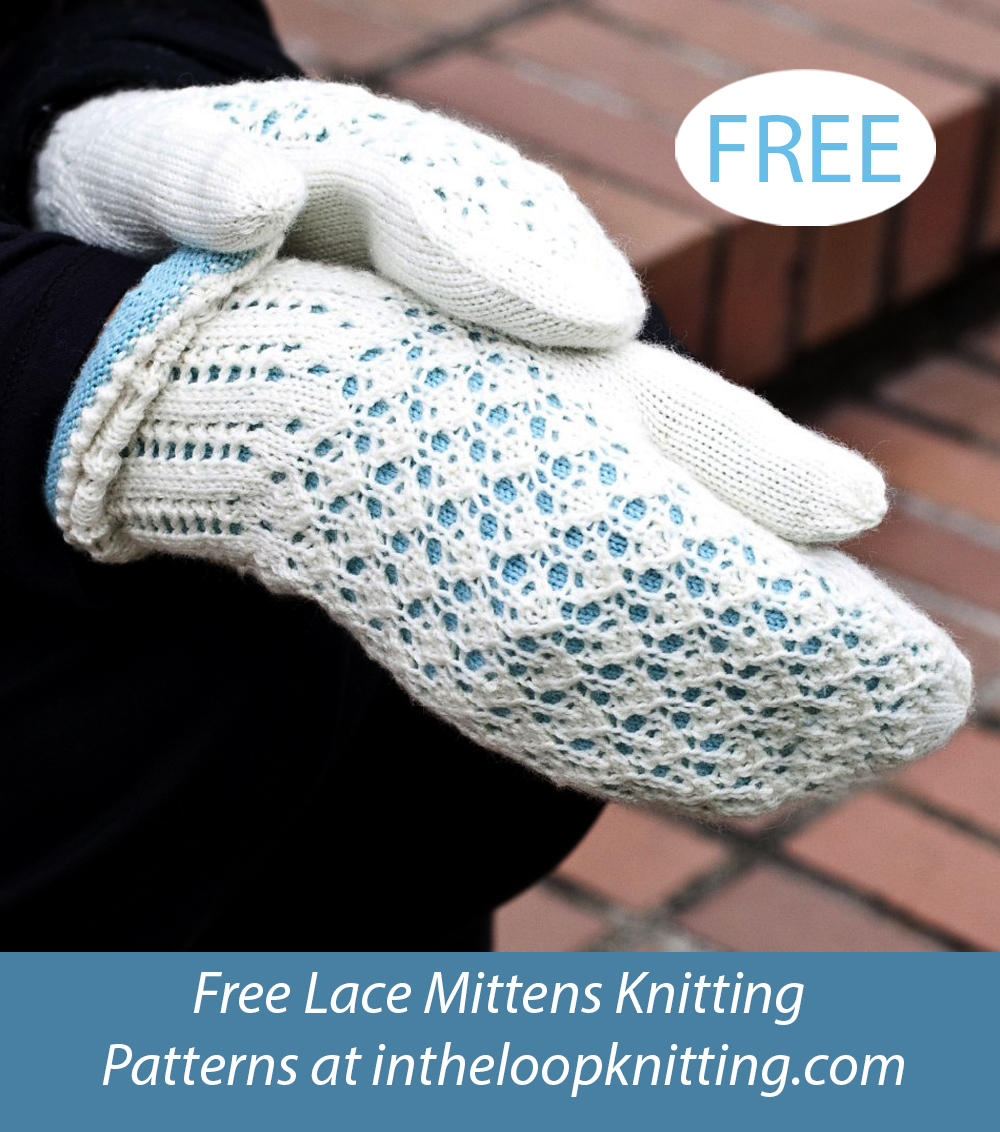 Free Lace Mittens Knitting Pattern