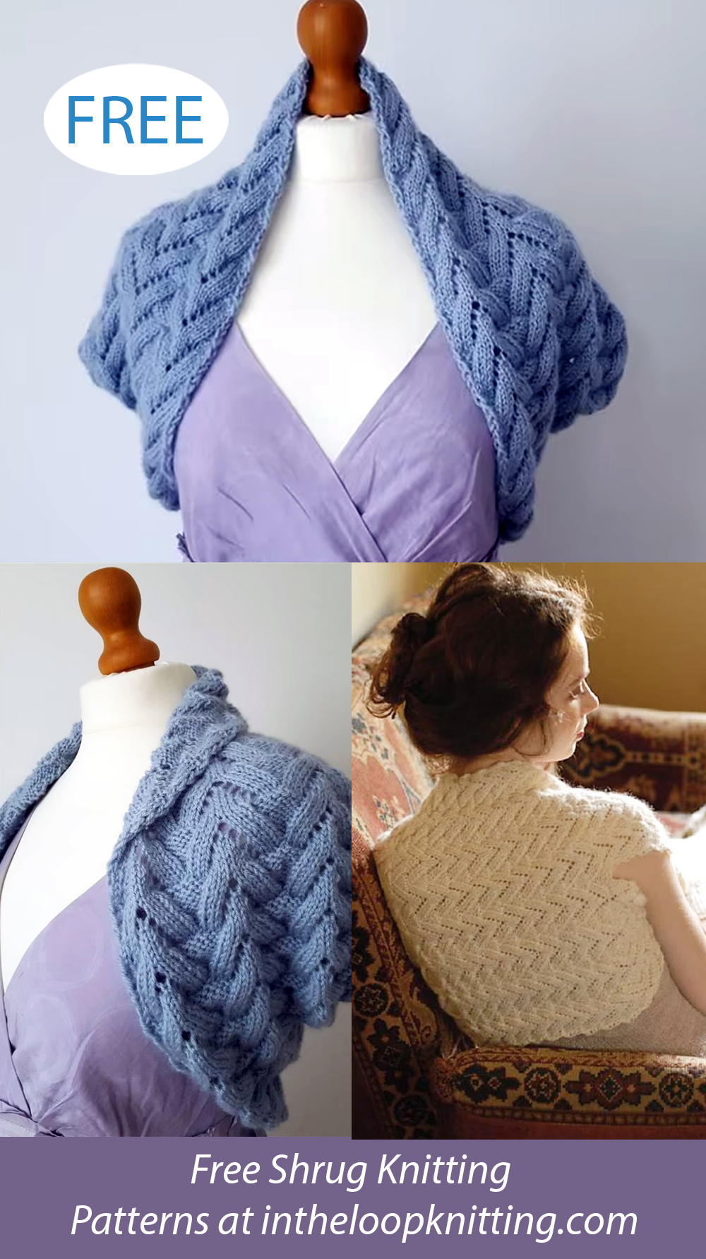 Free Lace Shrug Knitting Pattern