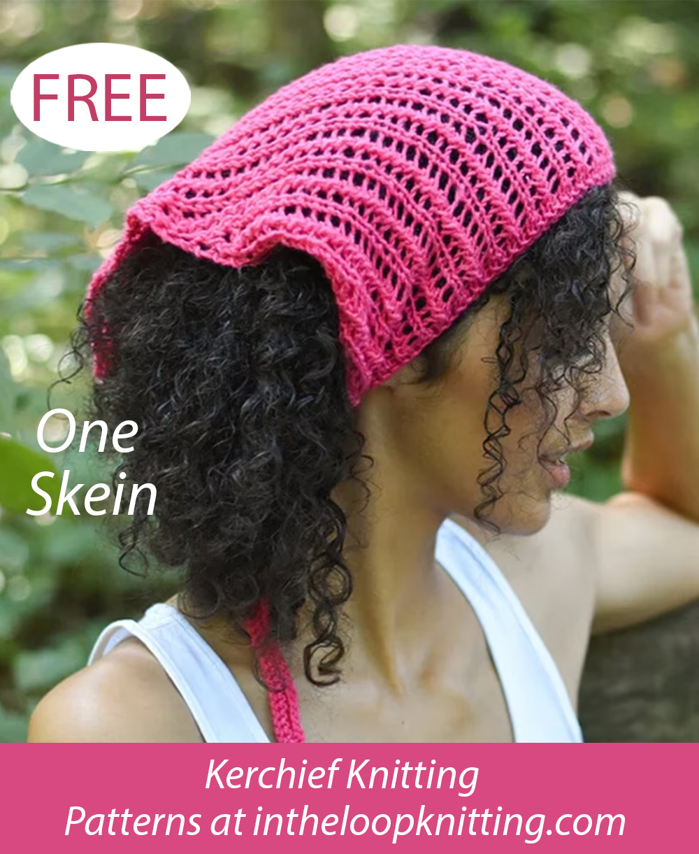 Free Lacy Kerchief Knitting Pattern