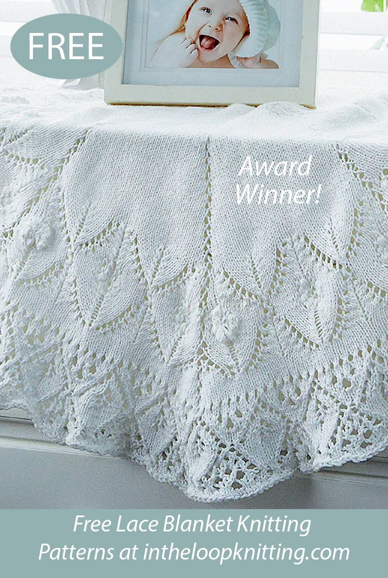 Free Lacy Baby Blanket Knitting Pattern