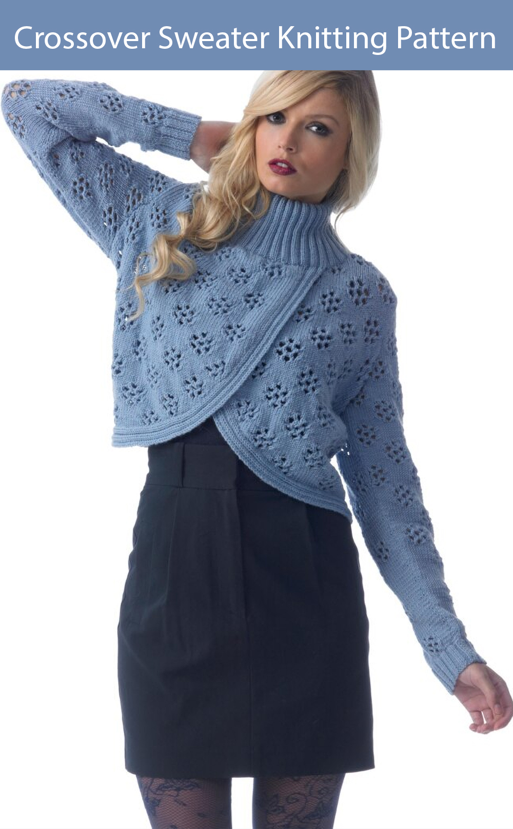Womens Sweater Knitting Pattern Ladies Sweater 5013
