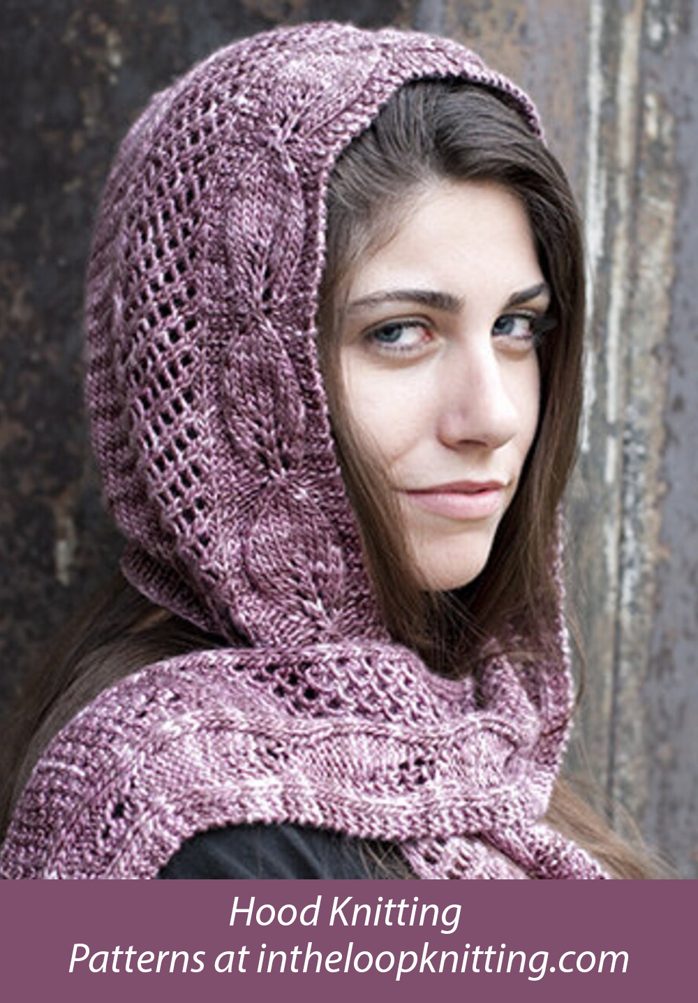 Lady Edith's Hooded Scarf  Knitting Pattern