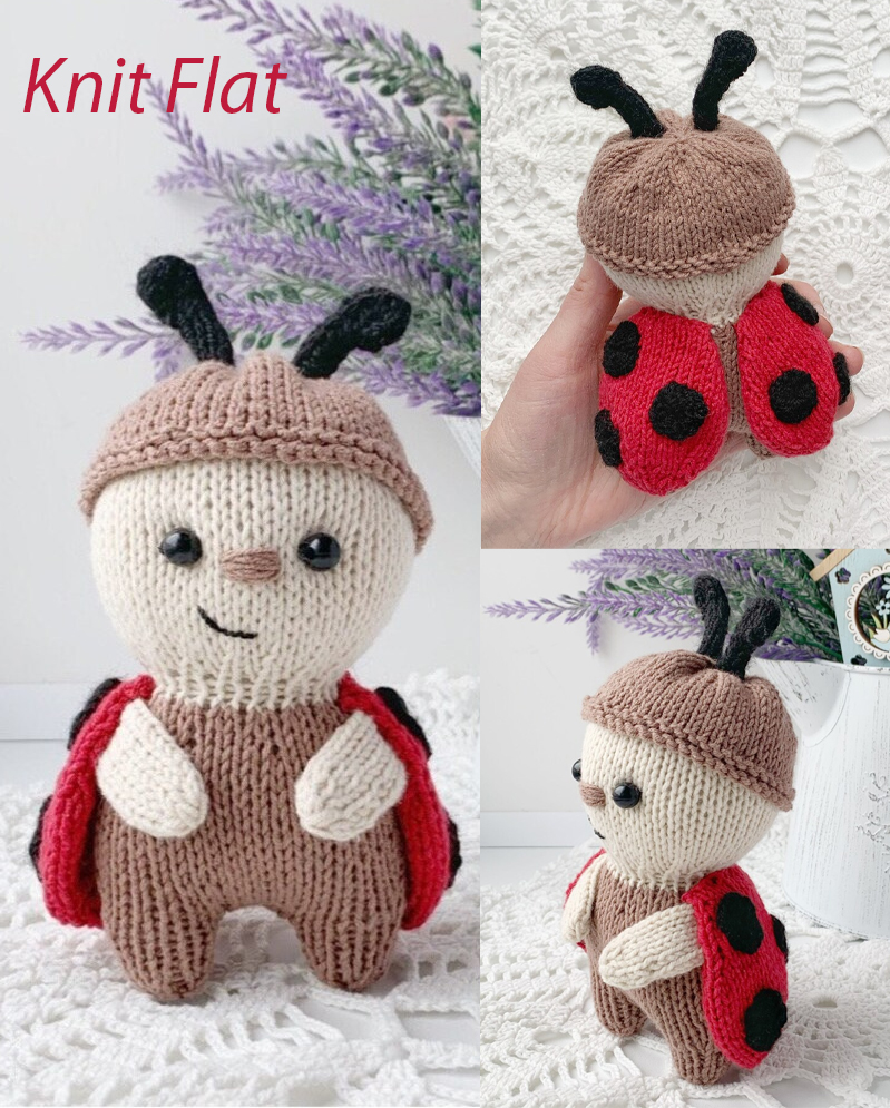 Ladybug Knitting Pattern