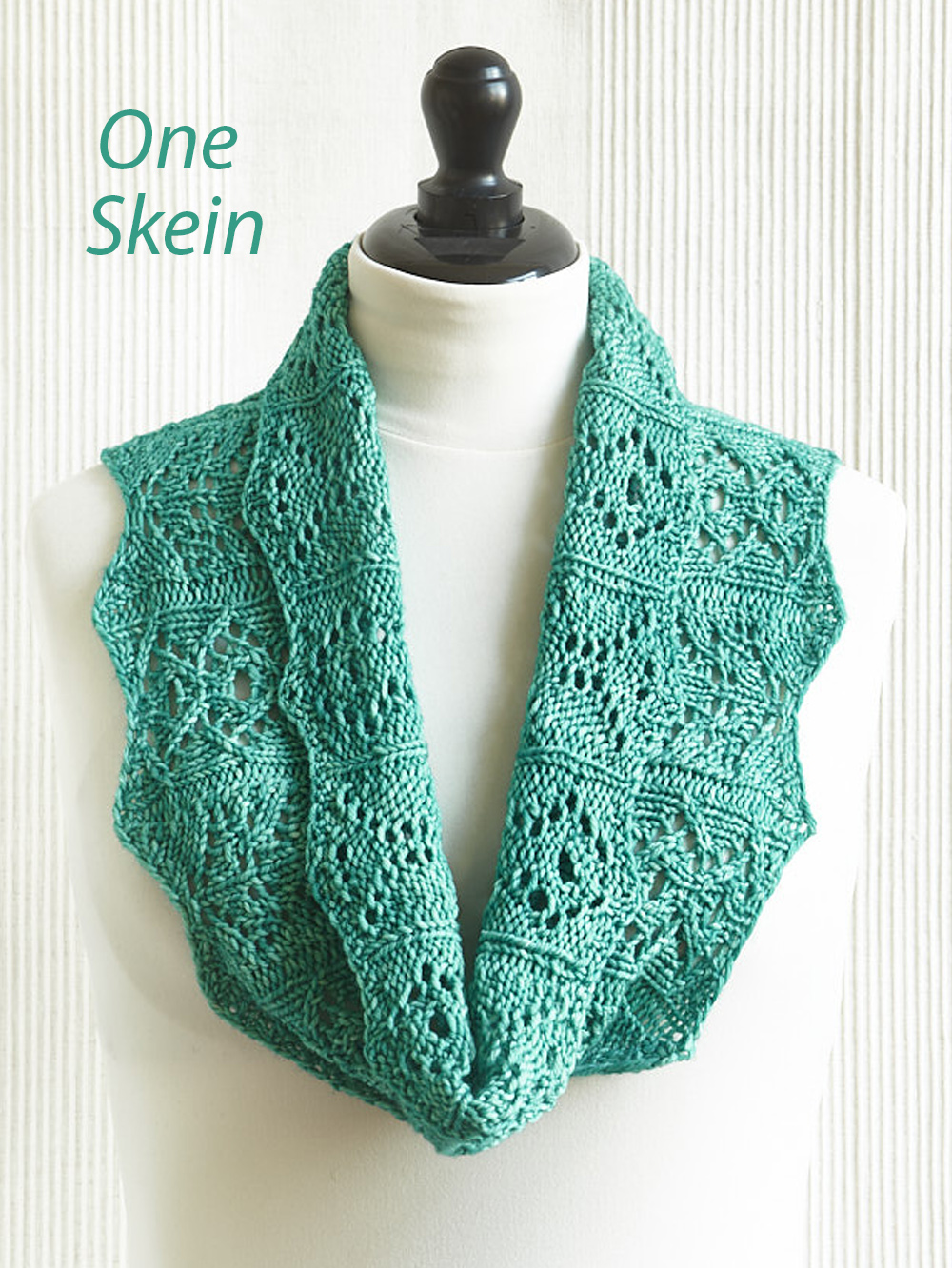 Free One Skein Lagunîs Cowl Knitting Pattern