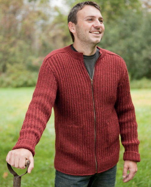 Men S Sweater Knitting Patterns In The Loop Knitting