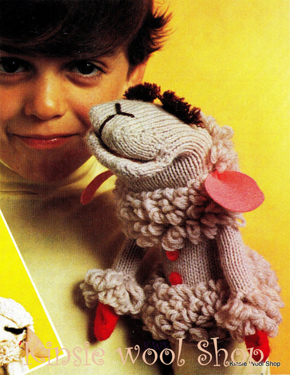 Lamb Chop Knitting Pattern and more lamb and sheep patterns