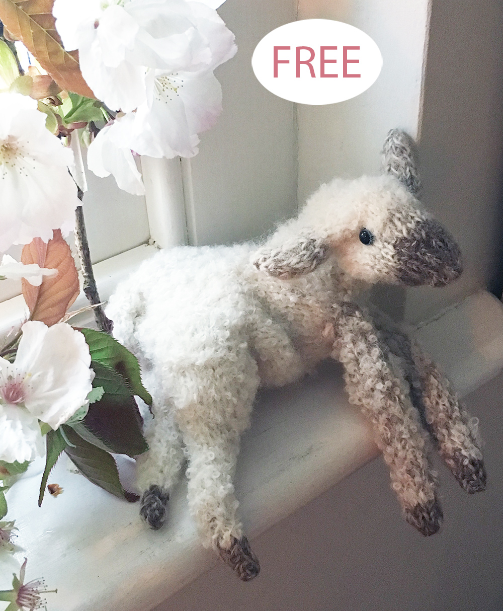 Free Lamb Sheep Knitting Pattern