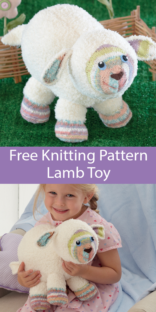 Lamb Toy Knitting Pattern Sirdar 4610