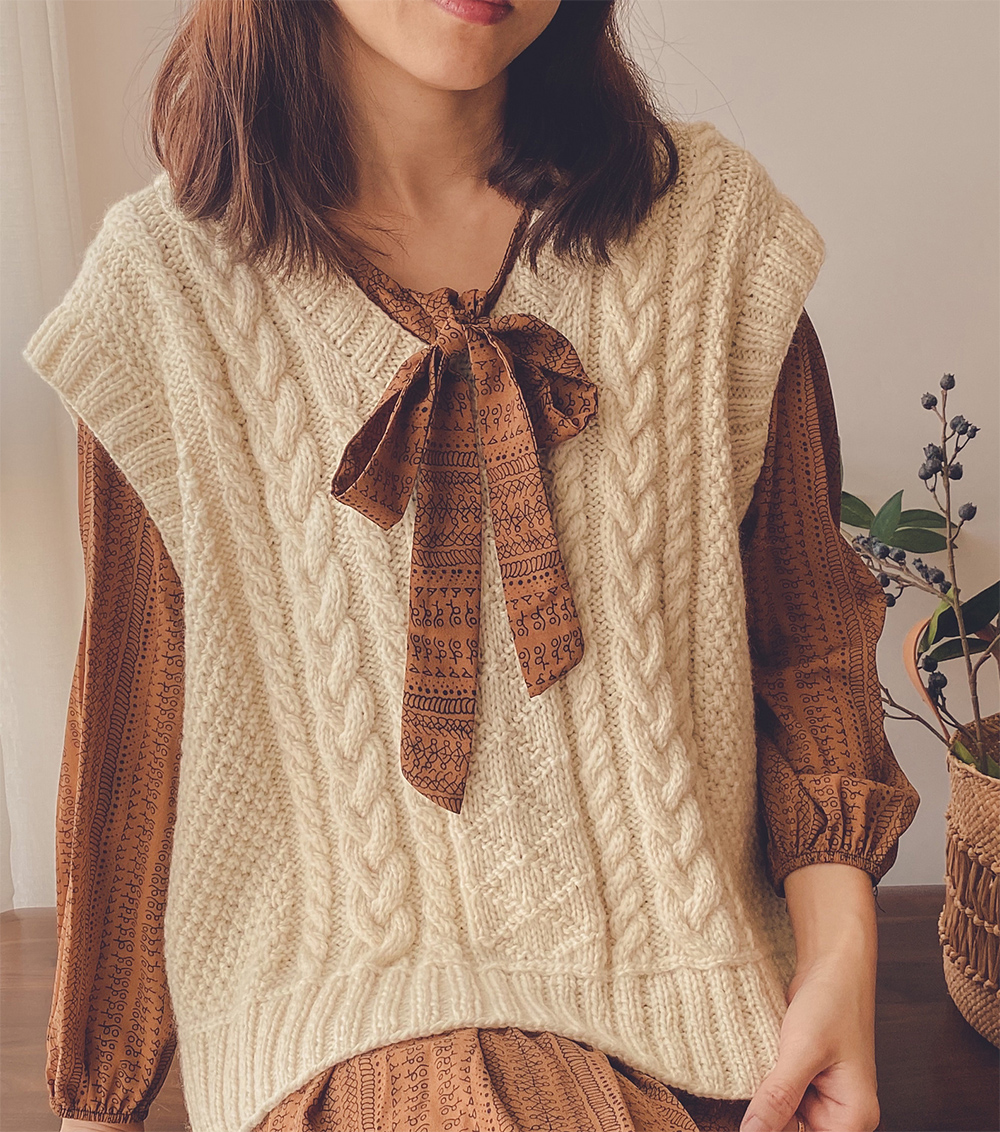 Lana Vest Knitting Pattern