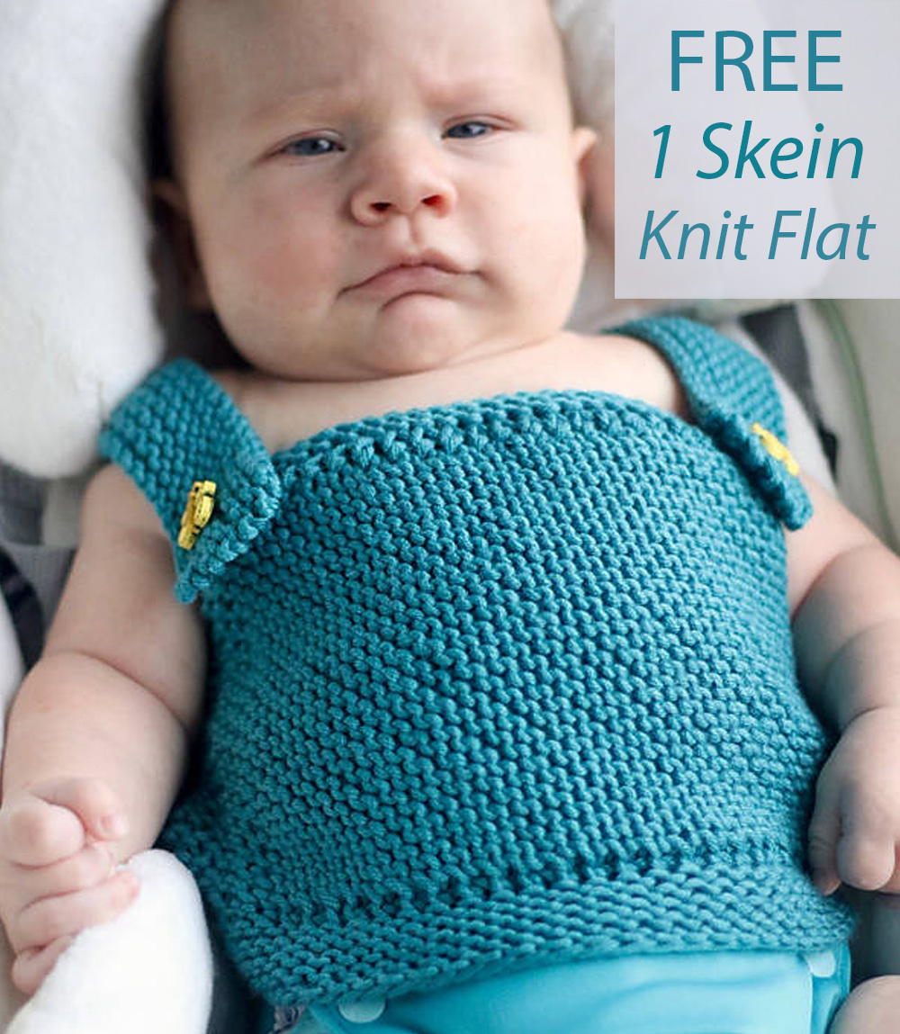 Free One Skein Landon Baby Top Knitting Pattern