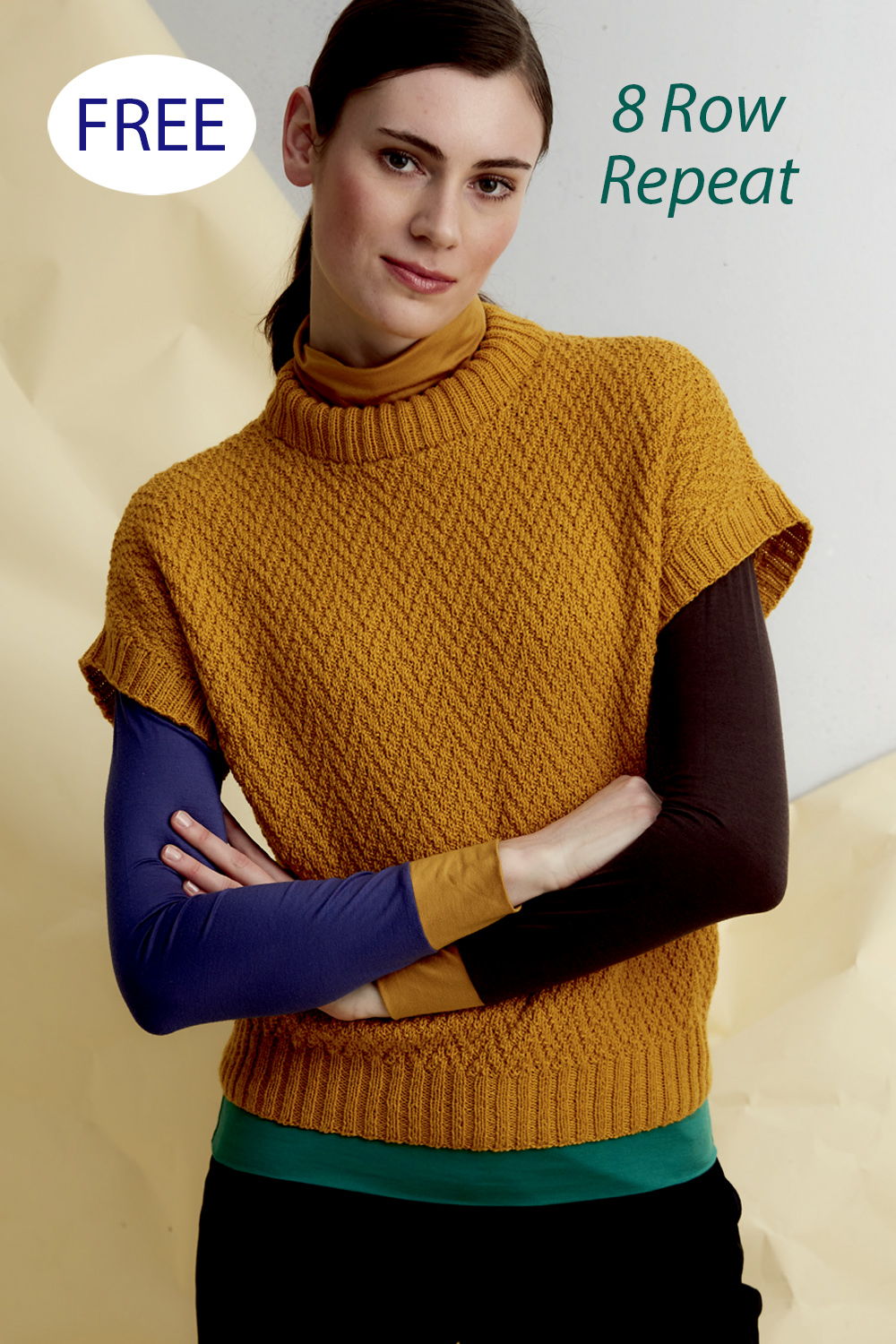 Free Lanrick Slipover Knitting Pattern 
