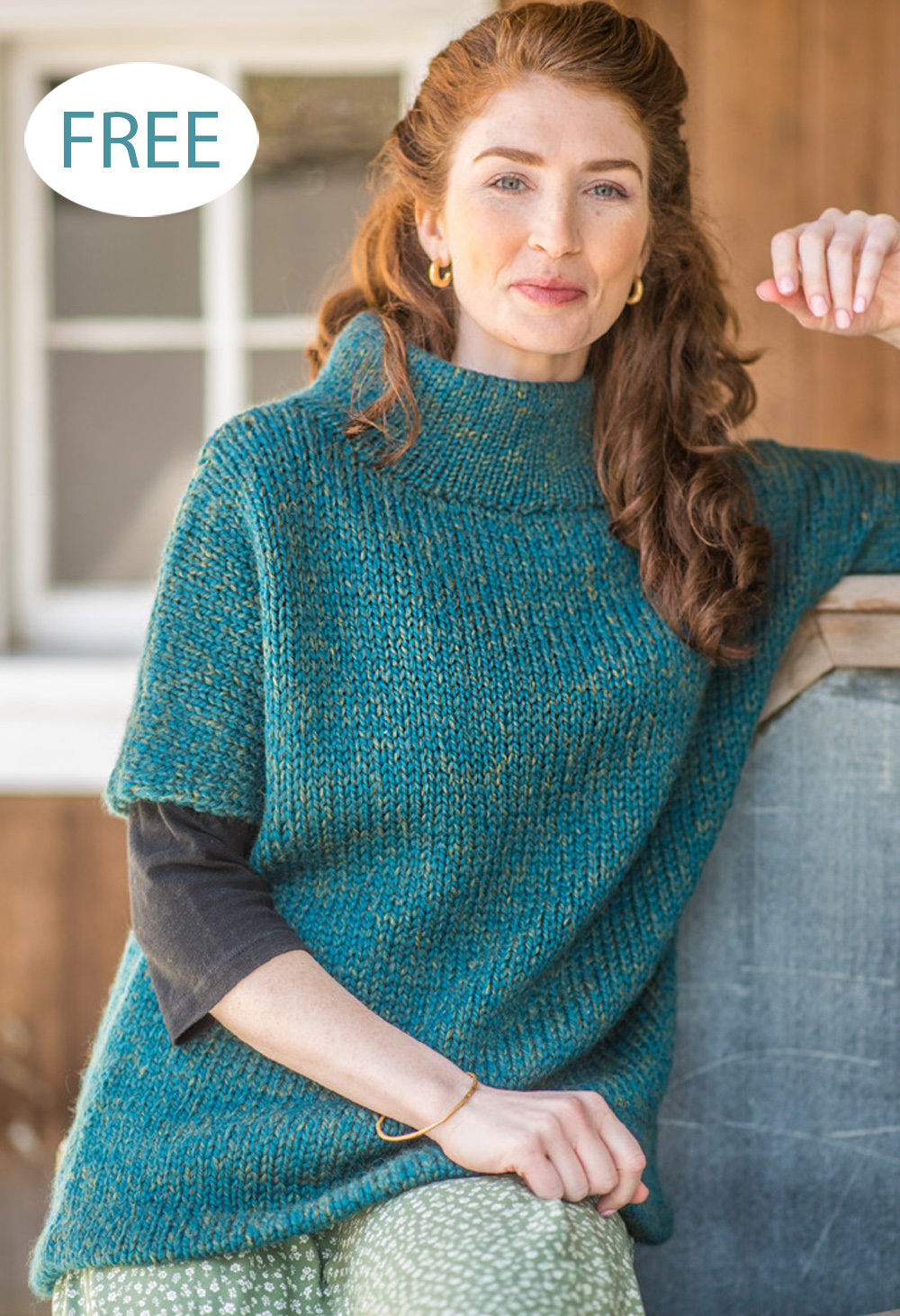 Free Laura Slipover Vest Knitting Pattern