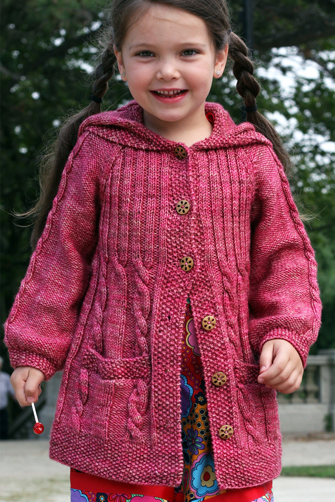 Cardigans for Children Knitting Patterns - In the Loop Knitting