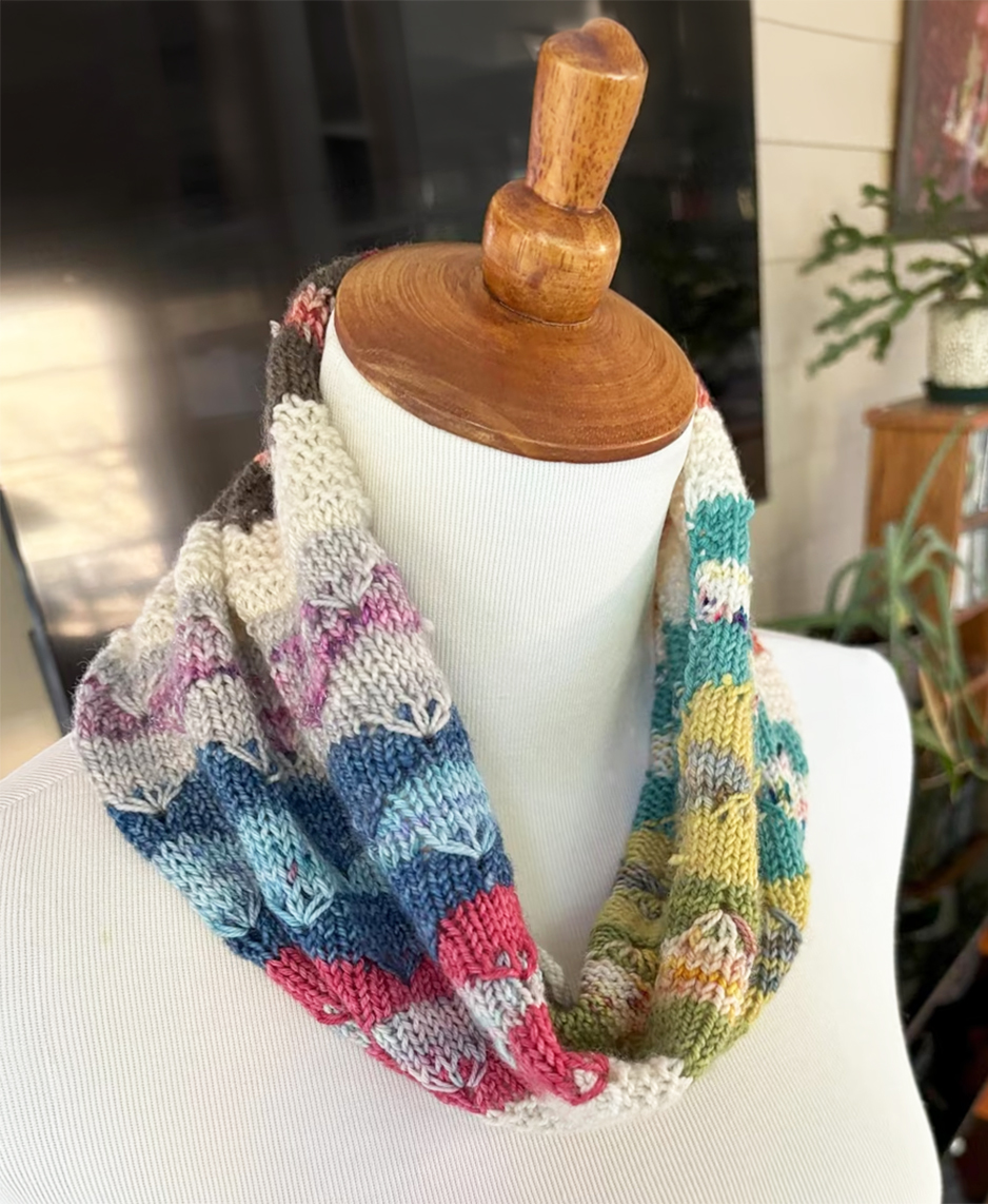 Knitting Pattern for Layer Cake Cowl