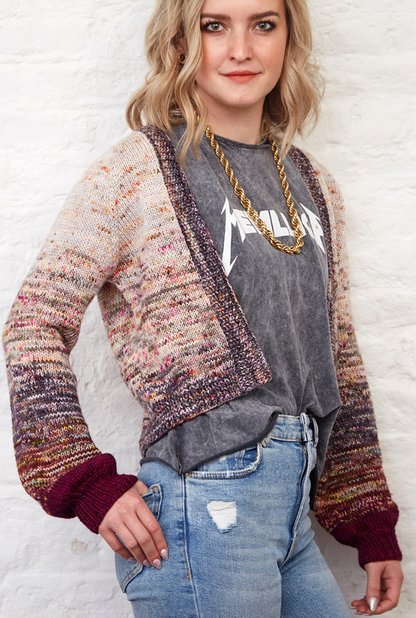 Free Cardigan Knitting Pattern Le Pouf Cardigan