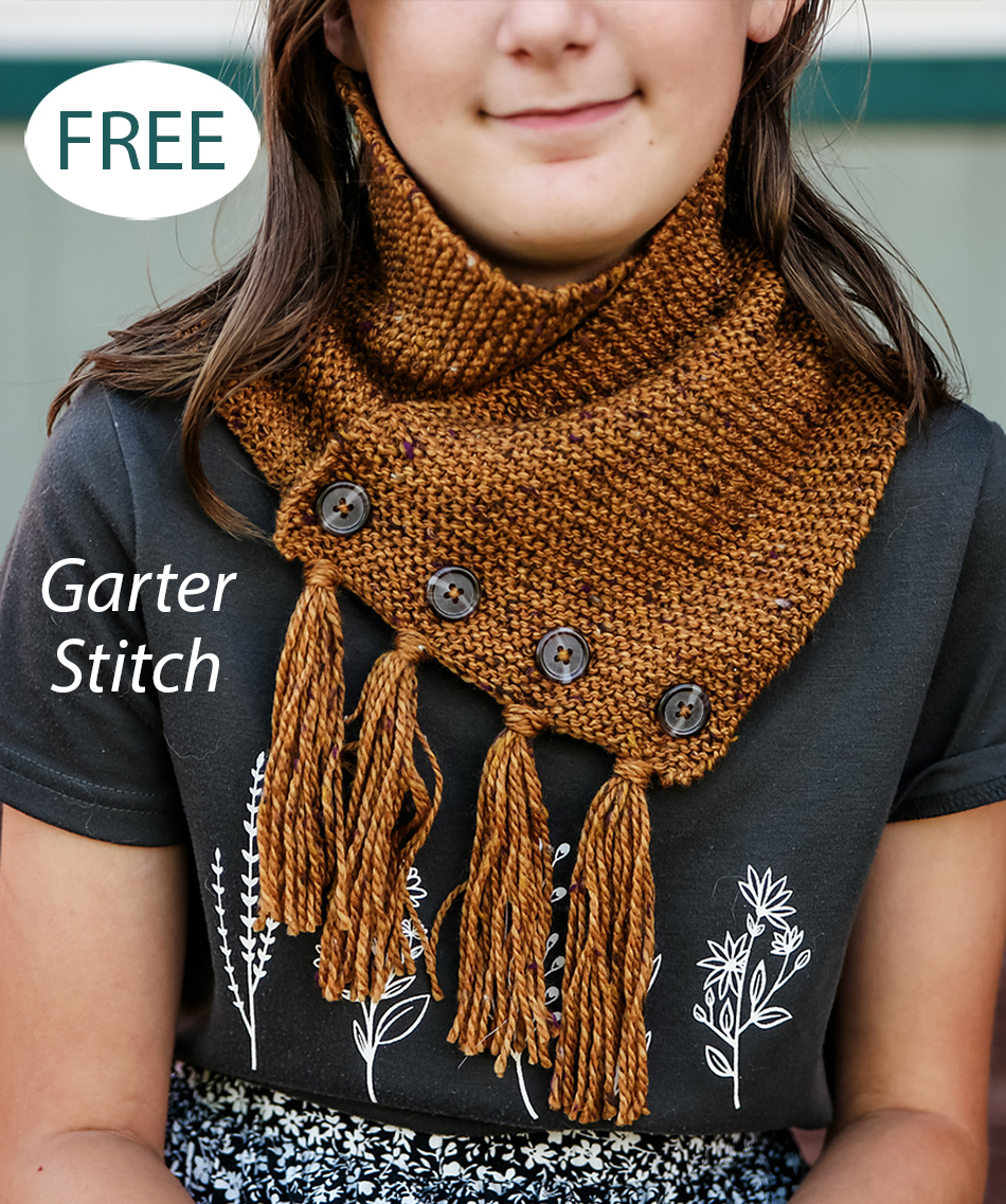 Free Knitting Pattern Leah's First Scarf