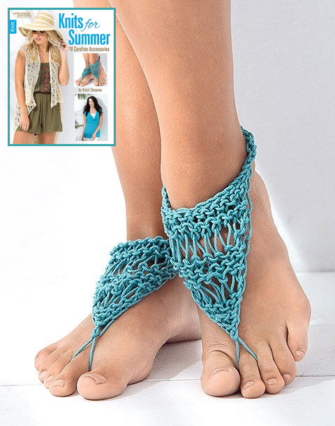 Free knitting pattern hot sale for baby barefoot sandals