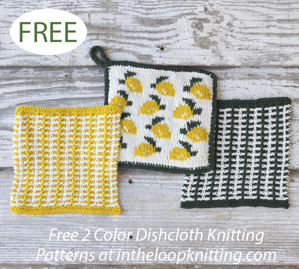 Free Lemon Zest Set Knitting Pattern 