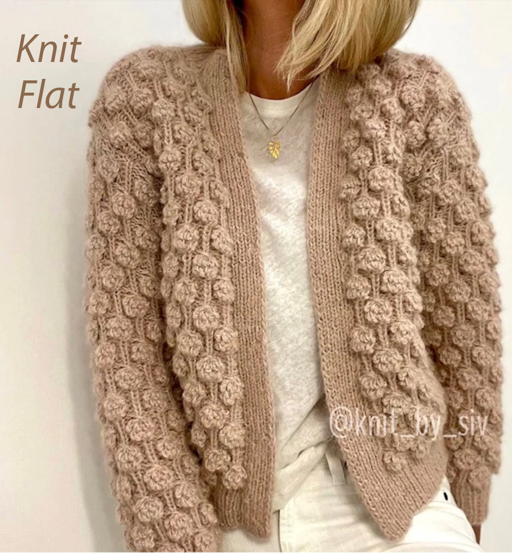 Lene Cardigan Knitting Pattern