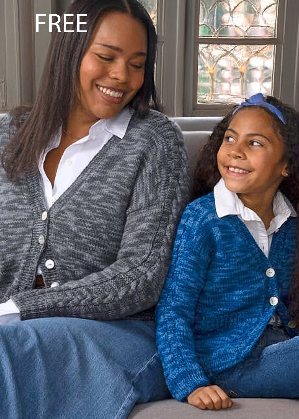 Free Children’s Leo Cardigan Knitting Pattern