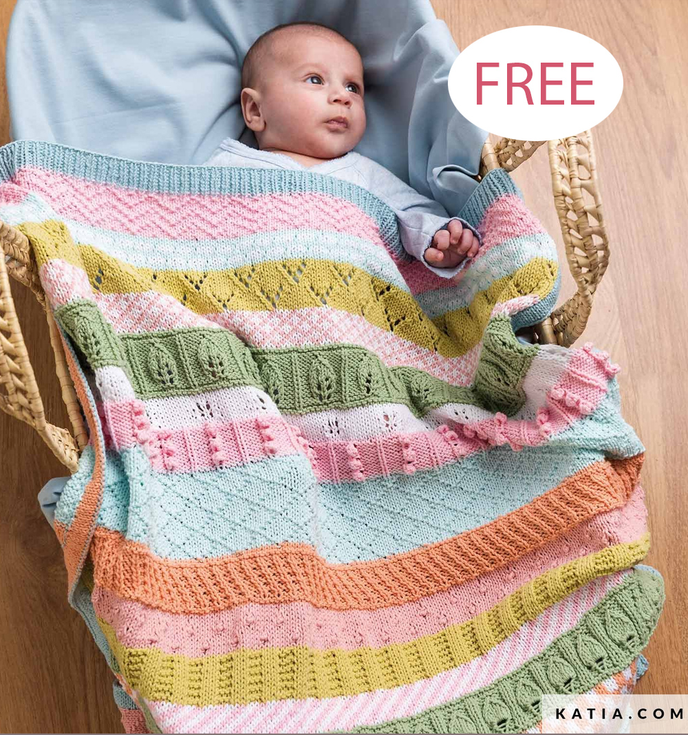 Free Little Things Baby Blanket Knitting Pattern