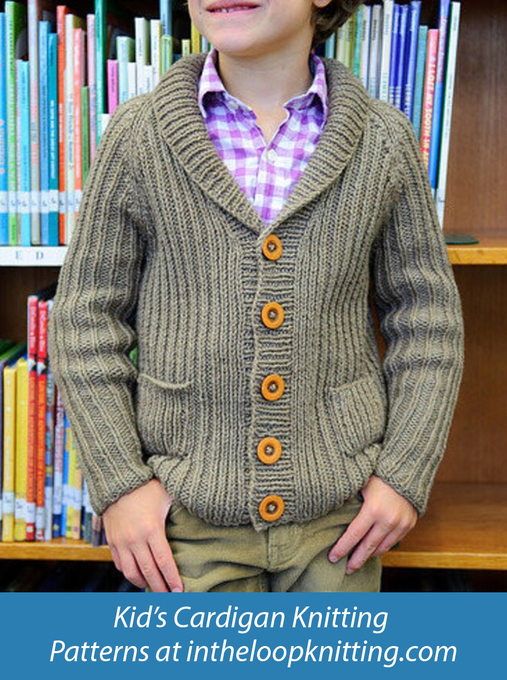 Library Cardigan Knitting Pattern