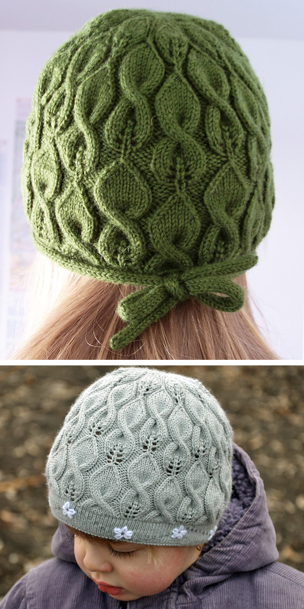 Free Knitting Pattern for Liffey Hat