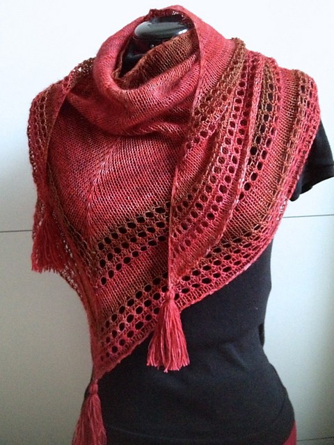 One Skein Shawl Knitting Patterns In The Loop Knitting