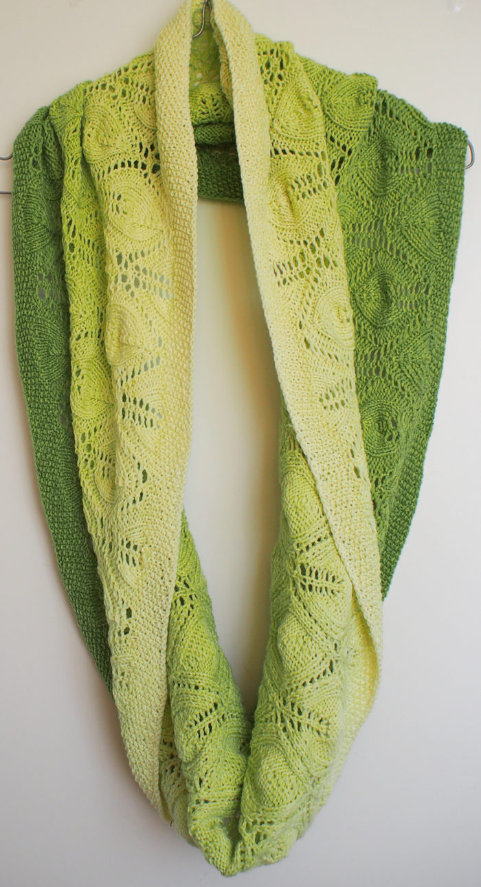 Knitting Pattern for Light of the Universe Infinity Scarf