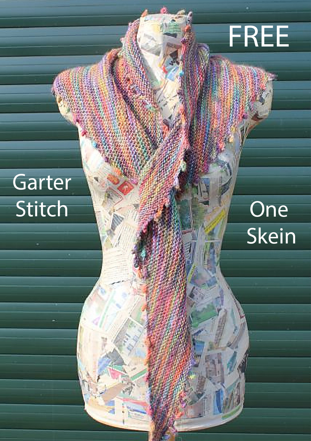 Free Like a Leaf on the Wind Shawl Knitting Pattern