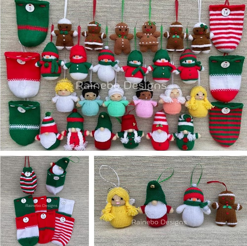 Knitting Pattern Lil Stuffies Advent Countdown