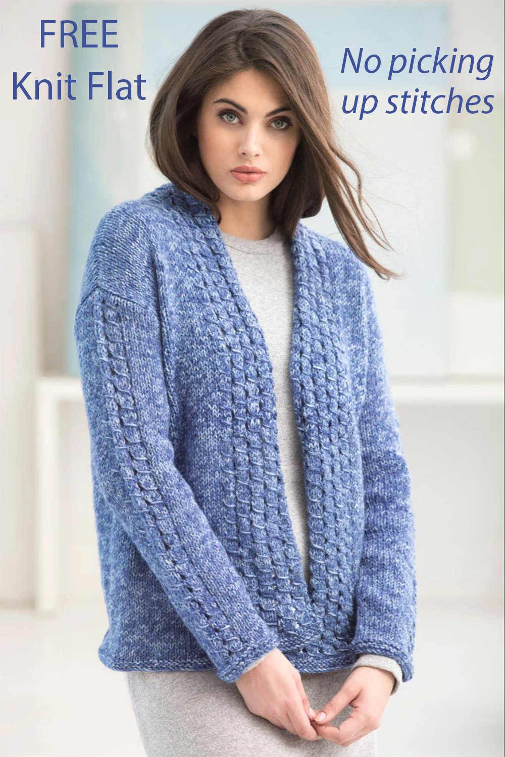 Free Lille Cardigan  Knitting Pattern
