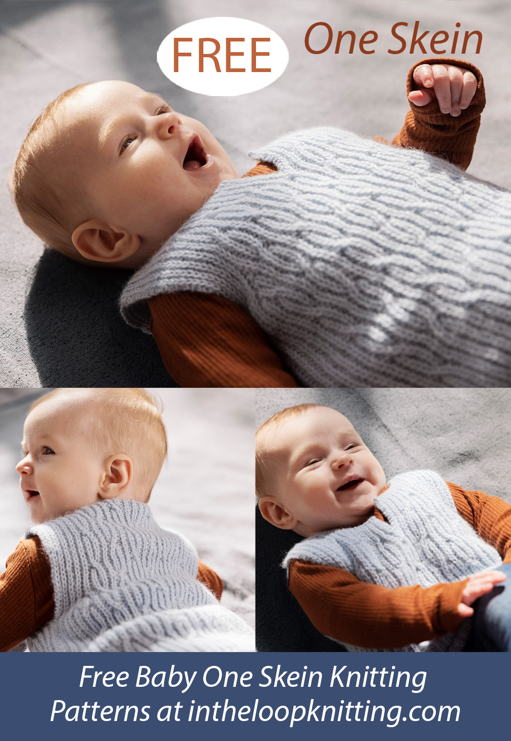 Free Lille Skagerrak Vest Knitting Pattern