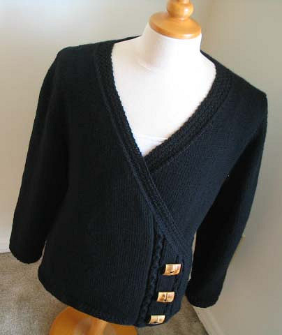 Free Knitting Pattern Lillie Wrap Cardigan