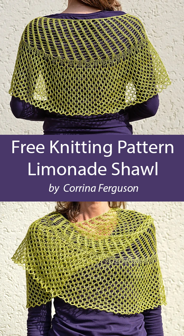 Free Limonade Shawl Knitting Pattern