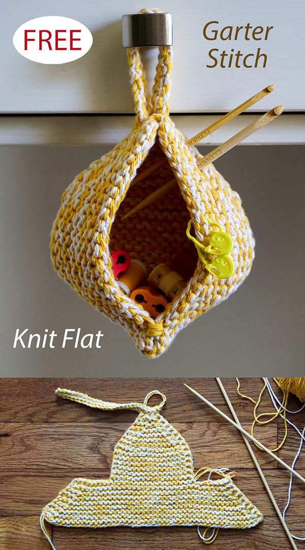 Free Limoncello Hanging Basket Knitting Pattern