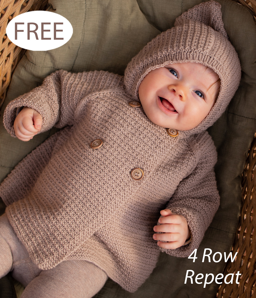 Free Baby Linus Jacket  Knitting Pattern